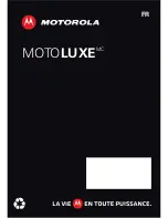 Motorola motoluxe mc Getting Started Manual preview