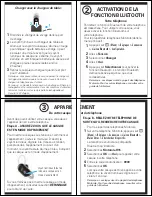 Preview for 2 page of Motorola Motopure H15 - H15 Noise-Canceling Bluetooth Wireless Headset (French) Manual De Démarrage Rapide