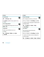 Preview for 56 page of Motorola MOTORAZR 2 V8 Owner'S Manual