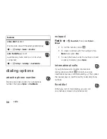 Preview for 36 page of Motorola MOTORAZR 2 V9x User Manual