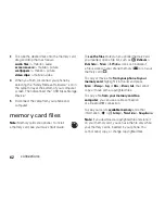 Preview for 64 page of Motorola MOTORAZR 2 V9x User Manual