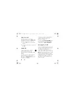 Preview for 64 page of Motorola MOTORAZR 6802928J21 User Manual