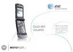 Предварительный просмотр 112 страницы Motorola MOTORAZR V3i User Manual