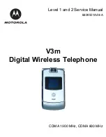 Preview for 1 page of Motorola MOTORAZR V3M Service Manual