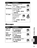 Preview for 77 page of Motorola MOTORAZR V3xx Owner'S Manual