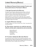 Preview for 119 page of Motorola MOTORAZR V3xx Owner'S Manual