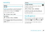 Preview for 69 page of Motorola MOTORAZR2 V9 User Manual