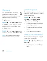 Preview for 28 page of Motorola MOTOROKR E8 User Manual