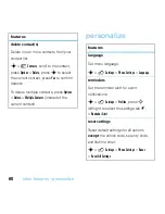 Preview for 62 page of Motorola MOTOROKR E8 User Manual