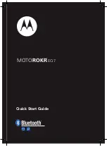 Preview for 2 page of Motorola MOTOROKR EQ7 Quick Start Manual