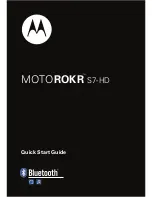 Preview for 2 page of Motorola MOTOROKR S7-HD Quick Start Manual