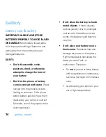 Preview for 16 page of Motorola Motorokr U9 User Manual