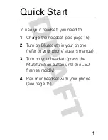 Preview for 3 page of Motorola MOTOSTART HS815 Start Here Manual