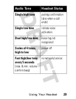 Preview for 31 page of Motorola MOTOSTART HS815 Start Here Manual