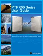 Предварительный просмотр 1 страницы Motorola MOTOWI 4 PTP 600 Series System User Manual