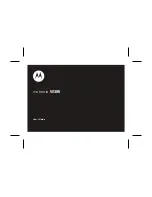 Motorola MOTW385 User Manual preview