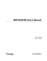 Motorola MPC564EVB User Manual preview
