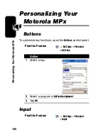 Preview for 112 page of Motorola MPx User Manual