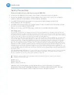 Preview for 11 page of Motorola MR1700 Quick Start Manual