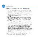 Предварительный просмотр 21 страницы Motorola MR1900 User Manual