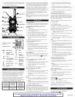 Предварительный просмотр 2 страницы Motorola MR335 User Manual