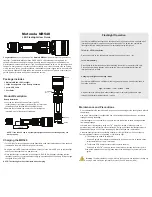 Motorola MR540 User Manual preview