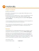 Preview for 12 page of Motorola MT7711 User Manual