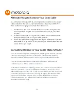 Preview for 23 page of Motorola MT7711 User Manual