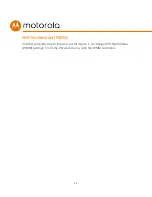 Preview for 52 page of Motorola MT7711 User Manual