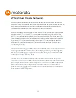 Preview for 64 page of Motorola MT7711 User Manual