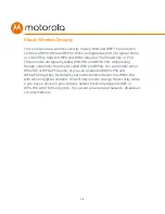 Preview for 74 page of Motorola MT7711 User Manual