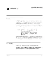Предварительный просмотр 51 страницы Motorola MTH500 Service Manual