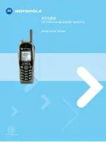 Предварительный просмотр 1 страницы Motorola MTH800L Basic User'S Manual