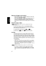 Предварительный просмотр 46 страницы Motorola MTH800L Basic User'S Manual
