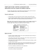 Preview for 6 page of Motorola MTM700 Detailed Service Manual