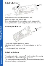 Предварительный просмотр 4 страницы Motorola MTP8500 Ex Quick Start Manual