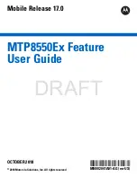 Motorola MTP8550E Series User Manual предпросмотр