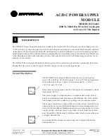 Preview for 254 page of Motorola MTR2000 T5544 Instruction / Field Service Manual