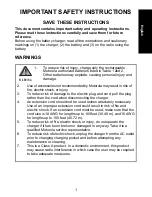 Предварительный просмотр 3 страницы Motorola Multi-Unit Charger User Manual