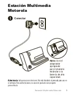 Предварительный просмотр 17 страницы Motorola multimedia station User Manual