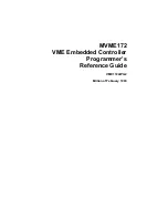 Motorola MVME172 Programmer'S Reference Manual предпросмотр