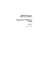 Предварительный просмотр 1 страницы Motorola MVME3600 Series Programmer'S Reference Manual