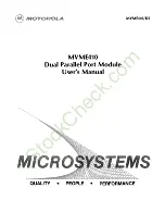 Motorola MVME410 User Manual preview