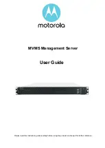 Motorola MVMS User Manual preview