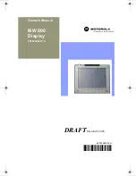 Preview for 2 page of Motorola MW800 Series Owner'S Manual