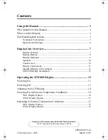 Preview for 8 page of Motorola MW800 Series Owner'S Manual