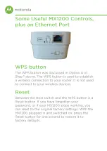 Preview for 10 page of Motorola MX1200 Quick Start Manual