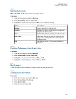 Preview for 135 page of Motorola MXP600 Feature User Manual