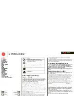 Предварительный просмотр 55 страницы Motorola MZ505 User Manual