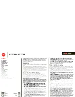 Предварительный просмотр 57 страницы Motorola MZ505 User Manual